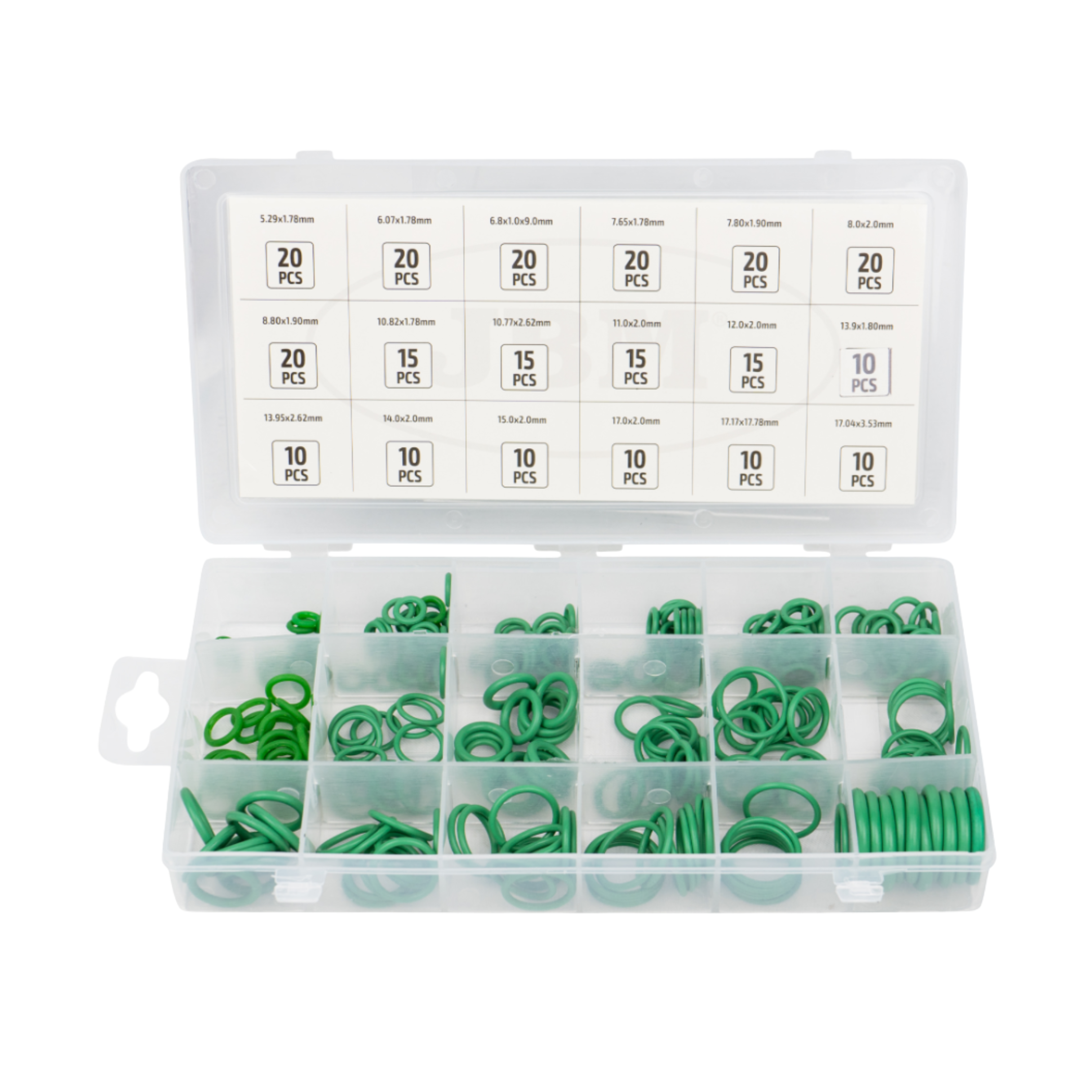 Kit Aneis Oring Viton - 270 pçs